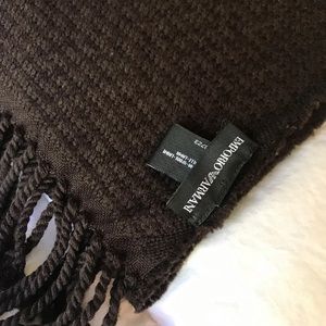 Emporio Armani wool scarf